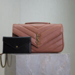 YSL LOULOU medium in MATELASSÉ lambskin - Image 2