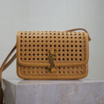 YSL SOLFERINO MEDIUM SATCHEL WOVEN(HIGH-END GRADE) - Image 2