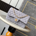 CHANEL Suede Classic Double Flap Handbag(HIGH-END GRADE) - Image 2