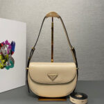 Prada Arque leather shoulder bag with flap - Image 2