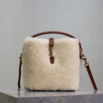 YSL LE 37 mini in shearling - Image 2