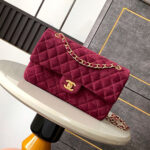 CHANEL Suede Classic Double Flap Handbag(HIGH-END GRADE) - Image 2