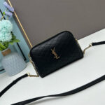 YSL Gaby zipped pouch in quilted lambskin - Image 2