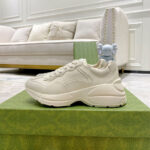 Gucci Rhyton Leather Sneakers - Image 2