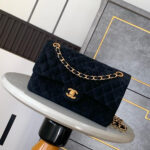 CHANEL Suede Classic Double Flap Handbag(HIGH-END GRADE) - Image 2