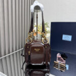 Prada Dangle leather top-handle mini-bag(HIGH-END GRADE) - Image 2