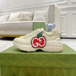Gucci Rhyton Apple-print Sneaker - Image 2