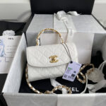 CHANEL Mini Flap Bag with Top Handle - Image 2
