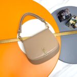 YSL Mini VOLTAIRE TOP HANDLE bag in BOX SAINT LAURENT - Image 2