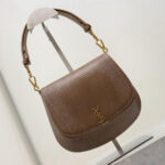 YSL Mini VOLTAIRE top handle bag in lizard - Image 2