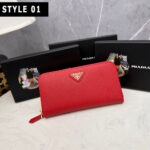 Prada Large Saffiano Leather Wallet - Image 2
