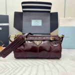 Prada Bonnie small leather shoulder bag(HIGH-END GRADE) - Image 2