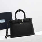 Prada Buckle small leather handbag with belt(high-end grade) - Image 2