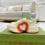 Gucci Heart Chunky Rhyton Sneaker - Image 2