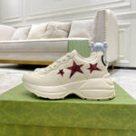 Gucci Rhyton Sneaker with Stars - Image 2