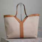 YSL Y TOTE IN CANVAS AND LEATHER(HIGH-END GRADE) - Image 2