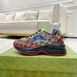 Gucci Multicolor GG Supreme Rhyton Sneaker - Image 2