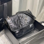 SAINT LAURENT NIKI MEDIUM IN CRINKLED VINTAGE LEATHER - Image 2