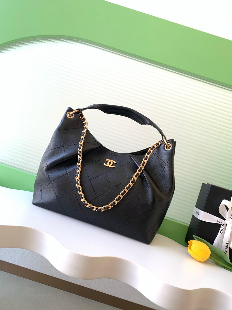 2026_01_17_15_28_IMG_9016 Chanel Hobo Bag AS5978 29cm Black - Image 1