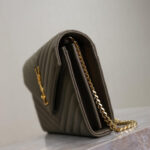 YSL cassandre chain wallet in lambskin - Image 3