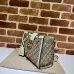 GG Padlock small berry tote bag - Image 3