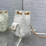Dior Small Dior Caro Multicarry Backpack with Chain(HIGH-END GRADE) - Image 3