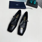 Prada Patent Leather Mary Jane Ballerinas - Image 3