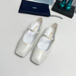 Prada Patent Leather Mary Jane Ballerinas - Image 3