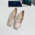 Prada Patent Leather Mary Jane Ballerinas - Image 3