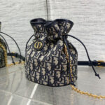 Dior Miss Caro Drawstring Mini Bucket Bag - Image 3