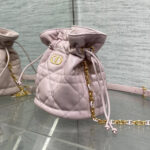 Dior Miss Caro Drawstring Mini Bucket Bag - Image 3