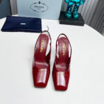 Prada Patent Leather Slingback Pumps 85 mm - Image 3