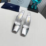 Prada Patent Leather Slingback Pumps 85 mm - Image 3