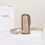 CELINE CLASSIQUE TRIOMPHE BAG in shiny calfskin(HIGH-END GRADE) - Image 3