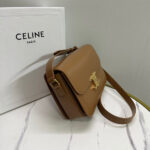 CELINE CLASSIQUE TRIOMPHE BAG in shiny calfskin(HIGH-END GRADE) - Image 3