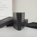 YSL tiny cassandre wallet in crocodile embossed matte leather - Image 3