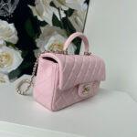 CHANEL Mini Classic Handbag With Top Handle - Image 3