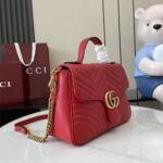 Gucci GG Marmont Small Top Handle Bag - Image 3