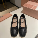 MiuMiu Leather ballerinas - Image 3
