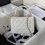 CHANEL Mini Flap Bag with Top Handle(HIGH-END GRADE) - Image 3