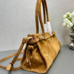 Prada Medium suede handbag(high-end grade) - Image 3