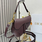 Dior Saddle Bag with Strap - Image 3