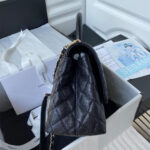 CHANEL Large Flap Bag With Top Handle(high-end grade) - Image 3