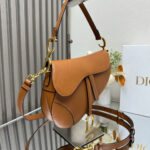 Dior Saddle Bag with Strap - Image 3