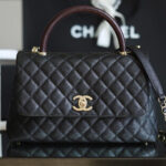 Chanel Large Flap Bag With Top Handle(HIGH-END GRADE) - Image 3