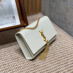 YSL kate medium tassel in grain de poudre embossed leather - Image 3