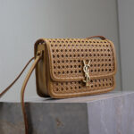 YSL SOLFERINO MEDIUM SATCHEL WOVEN(HIGH-END GRADE) - Image 3