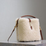 YSL LE 37 mini in shearling - Image 3