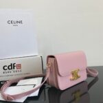 Celine TEEN TRIOMPHE BAG IN shiny calfskin(HIGH-END GRADE) - Image 3