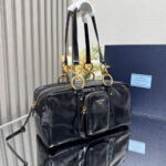 Prada Dangle medium leather top-handle bag(HIGH-END GRADE) - Image 3